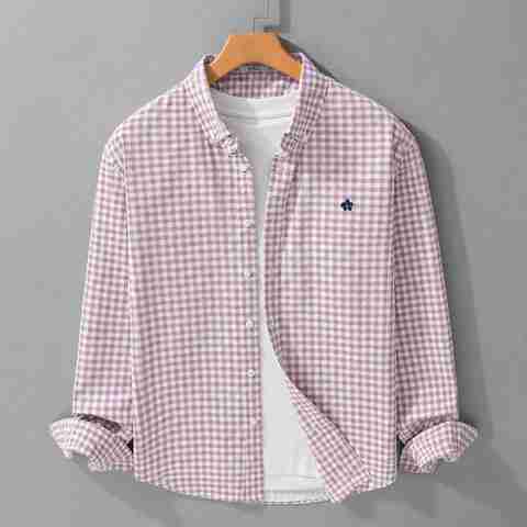 Kesar Collection Men Regular Fit Checkered Spread Collar Casual Shirt - Image 4