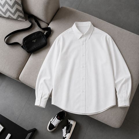 Asta Moda Men Relaxed Fit Solid, Graphic Print Spread Collar Casual Shirt - Image 3