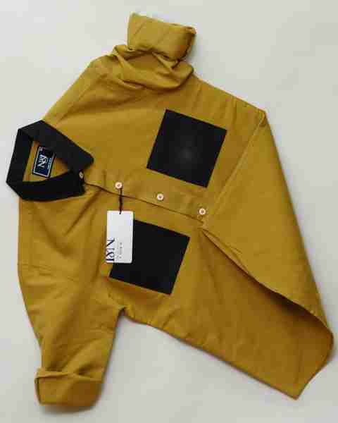 N AND J Men Regular Fit Solid Spread Collar Casual Shirt - Image 5