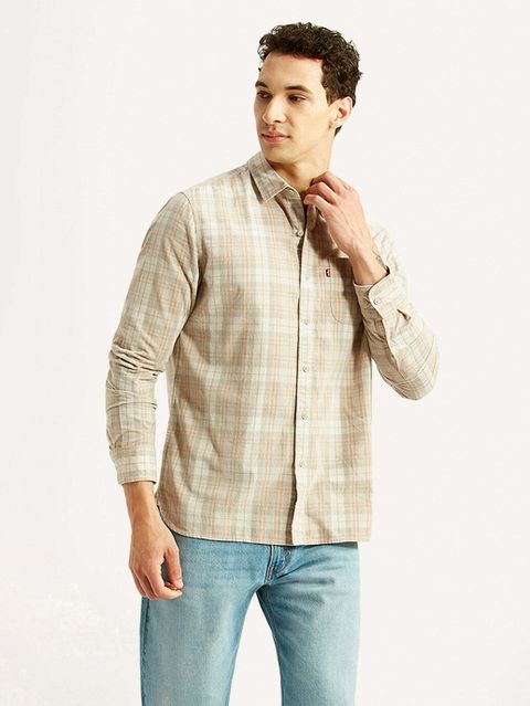 Levi's Men Slim Fit Checkered Casual Shirt - Image 6