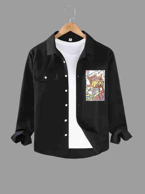Nortex Men Regular Fit Printed Curved Collar Casual Shirt - Image 2