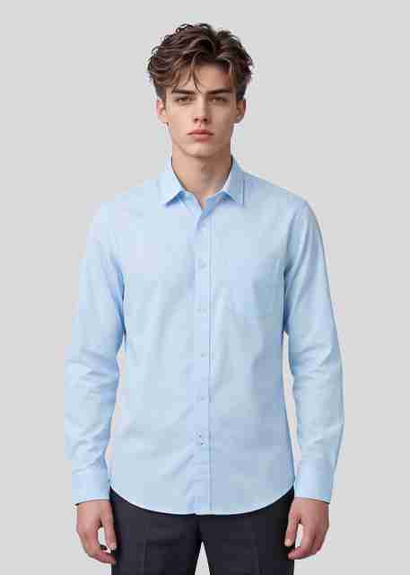KILLER Men Slim Fit Solid Formal Shirt - Image 5