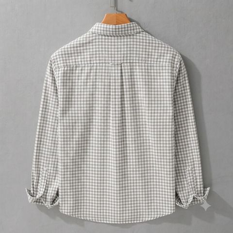 DLooK Designer Men Regular Fit Checkered Casual Shirt - Image 5