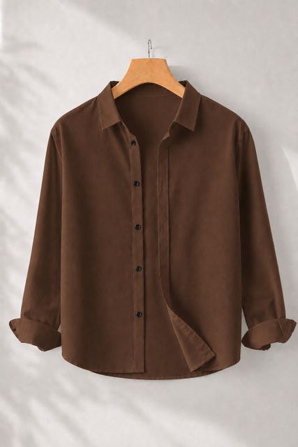 mozero Men Regular Fit Solid Spread Collar Casual Shirt (Pack of 2) - Image 6
