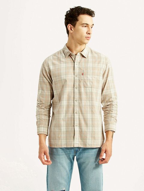Levi's Men Slim Fit Checkered Casual Shirt - Image 7