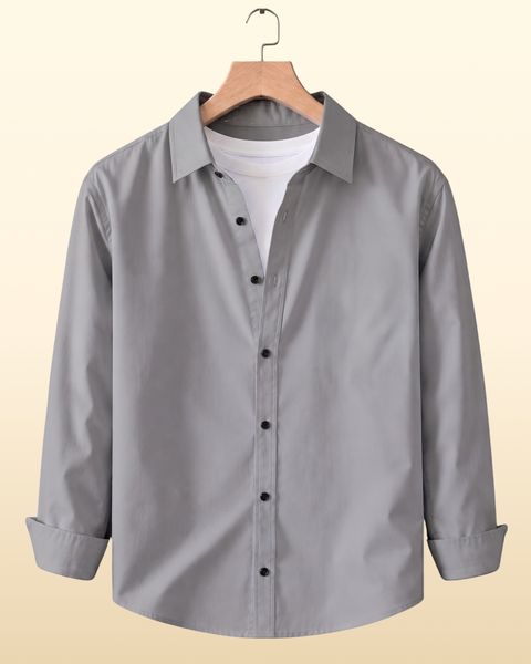 Colix Men Regular Fit Solid Spread Collar Casual Shirt (Pack of 3) - Image 6