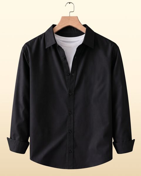 Colix Men Regular Fit Solid Spread Collar Casual Shirt (Pack of 3) - Image 8