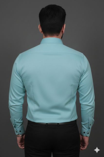 CrisPet Men Regular Fit Solid Spread Collar Casual Shirt - Image 7