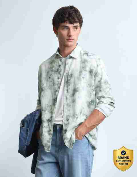 FLYING MACHINE Men Slim Fit Printed Casual Shirt - Image 5