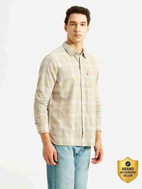 Levi's Men Slim Fit Checkered Casual Shirt - Image 5