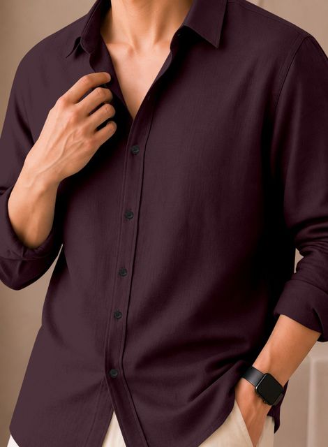 onyx wear Men Regular Fit Black Casual Shirt - Image 8