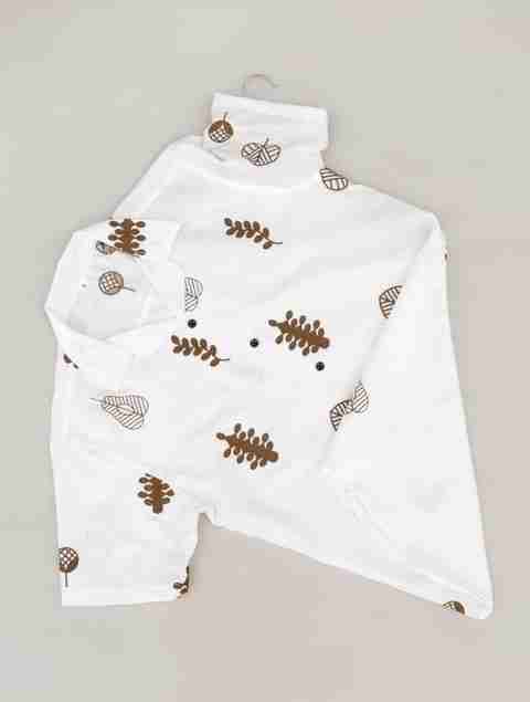 LEMZODIC Men Regular Fit Embroidered Lapel Collar Casual Shirt - Image 5