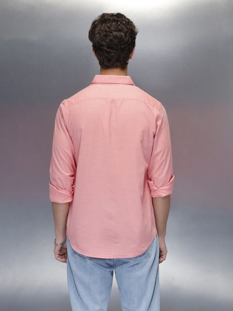 WROGN Men Slim Fit Solid Casual Shirt - Image 7