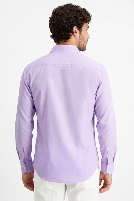Snitch Men Slim Fit Solid Spread Collar Formal Shirt - Image 6