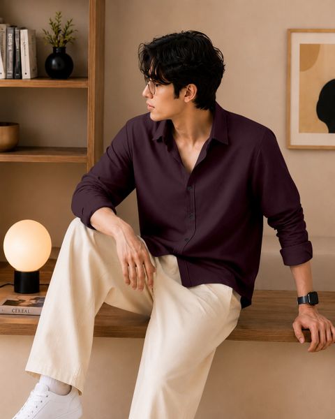 onyx wear Men Regular Fit Black Casual Shirt - Image 7