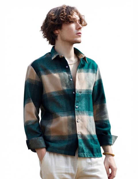 RAHUL LOOK Men Regular Fit Checkered Casual Shirt - Image 6