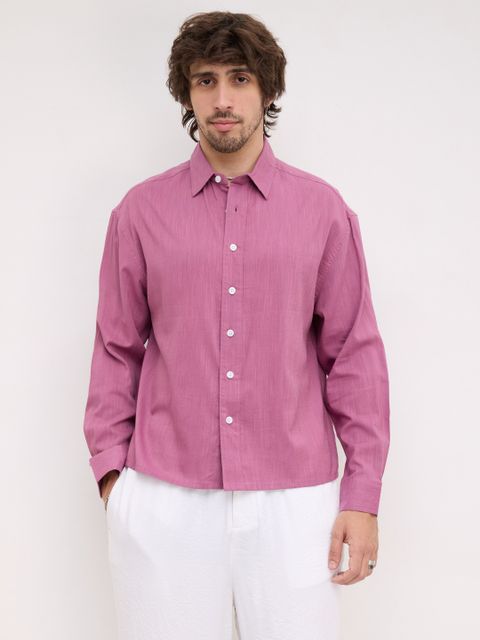 VASTRADO Men Boxy Fit Self Design Casual Shirt - Image 7
