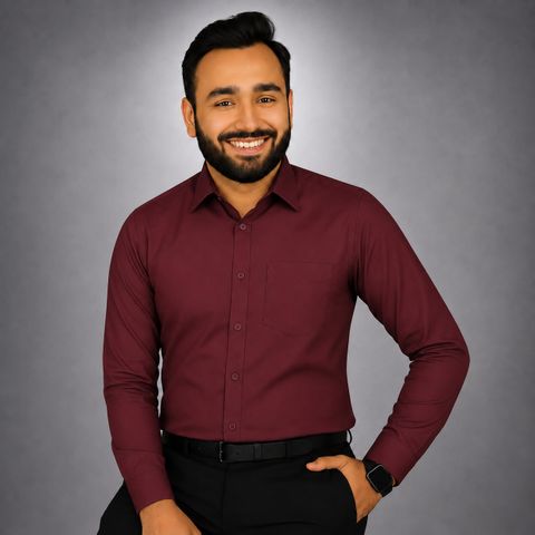 GLOREN Men Regular Fit Solid Spread Collar Formal Shirt (Pack of 2) - Image 7