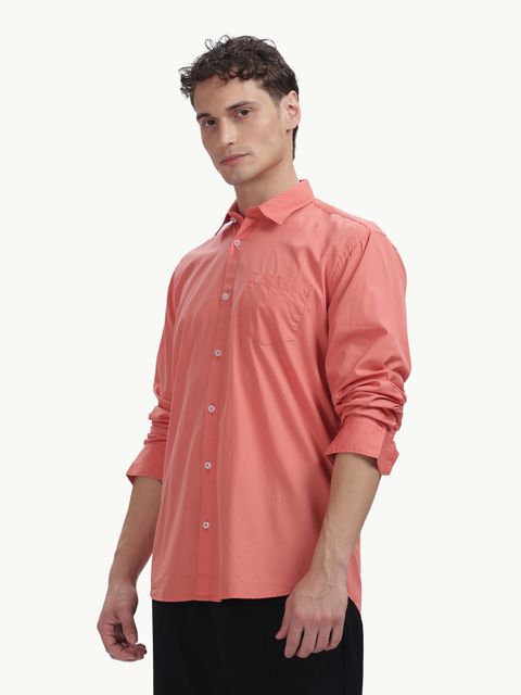BLUE SQUAD Men Slim Fit Solid Spread Collar Casual Shirt - Image 7