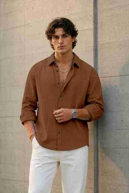 Devaki fashion Men Boxy Fit Solid Casual Shirt - Image 5