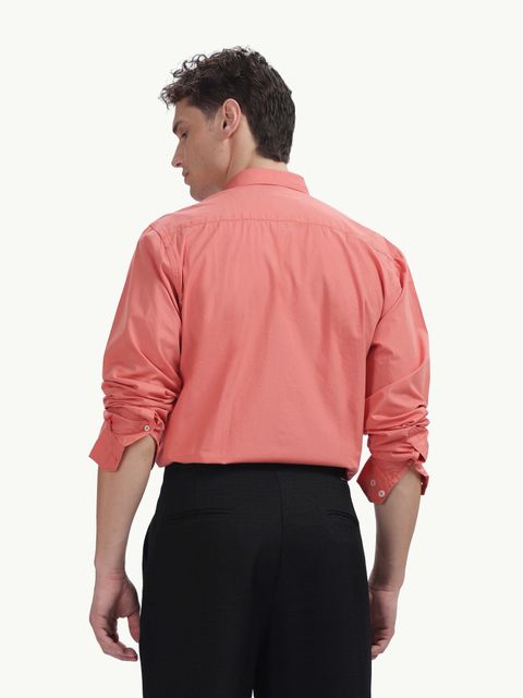 BLUE SQUAD Men Slim Fit Solid Spread Collar Casual Shirt - Image 6