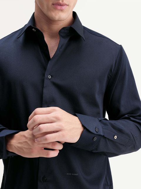 RARE RABBIT Men Regular Fit Solid Casual Shirt - Image 6