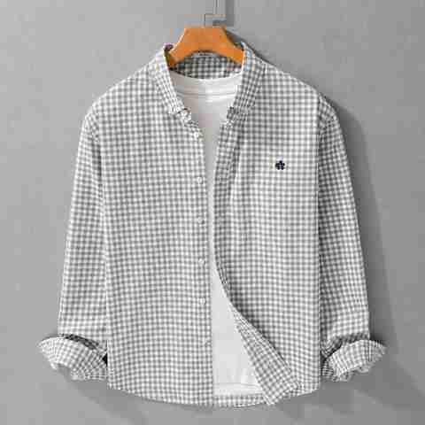 DLooK Designer Men Regular Fit Checkered Casual Shirt - Image 4