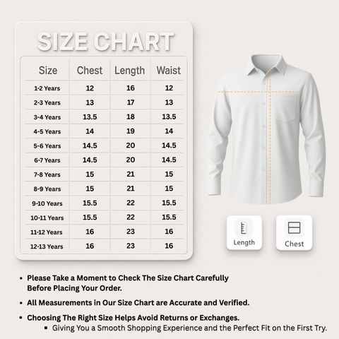YYQ Boys Regular Fit Solid Spread Collar Casual Shirt (Pack of 2) - Image 7