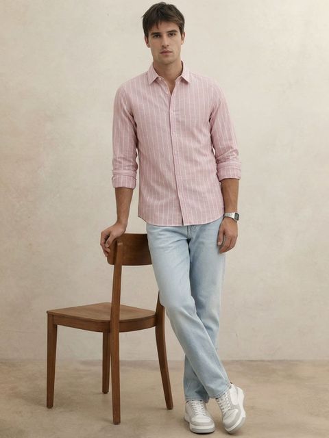 Aeropostale Men Regular Fit Checkered Casual Shirt - Image 5