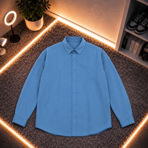 Asta Moda Men Boxy Fit Graphic Print Casual Shirt - Image 4