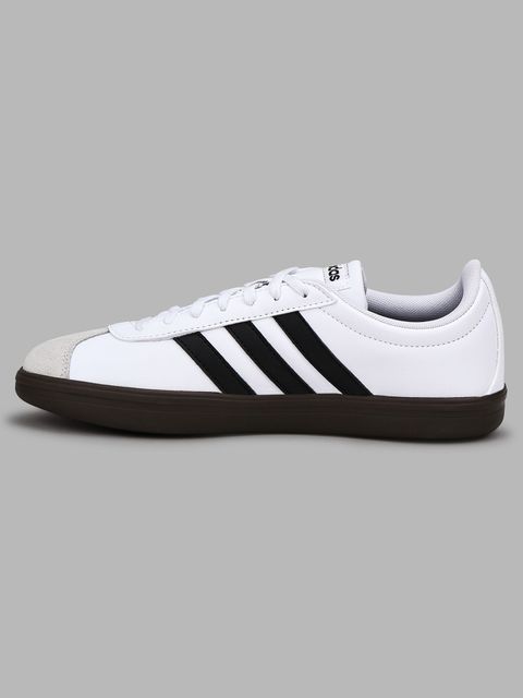 ADIDAS VL COURT BASE IKD Sneakers For Men (White , 6) - Image 4
