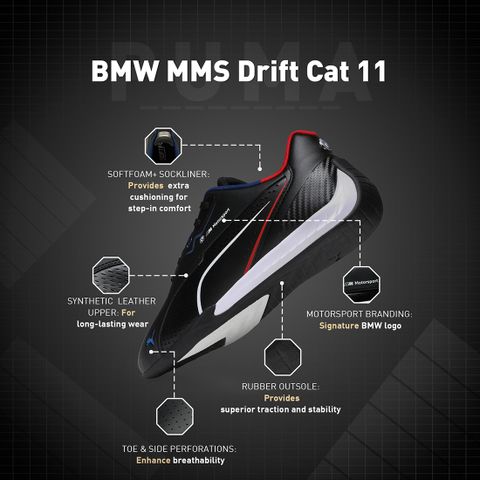 PUMA BMW M Motorsport Drift Cat 11 Sneakers For Men - Buy PUMA BMW
