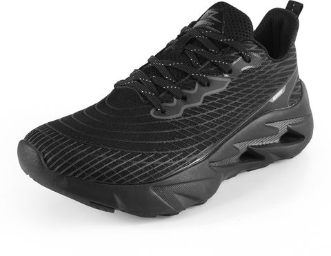 Rannr Vortex 10022 Running Shoes For Men (Grey, Black , 8) - Image 7