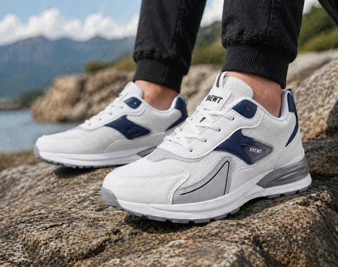 Reefox Sneakers for Men, White, Size 6 - Image 6