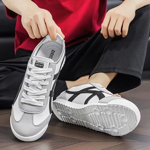 Umesh Sneakers for Men Casuals For Men (White, Grey, Black , 6) - Image 8