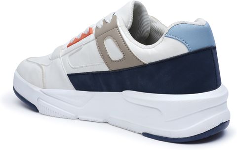 JQR ACCEL Sneakers For Men (White , 8) - Image 7
