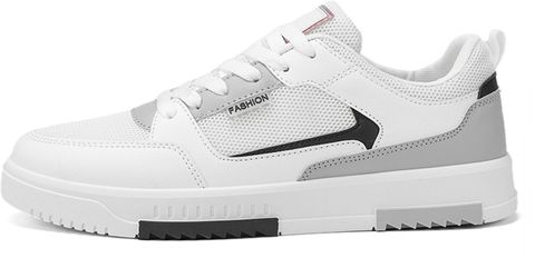 XK HAMPION White Casual Sneakers for Men & Boys (Size 7) - Image 4