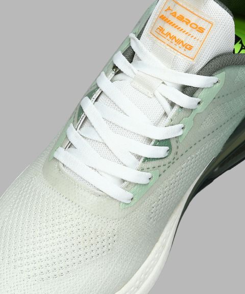 Abros QUID PRO Running Shoes for Men (Green, 9) - Image 8