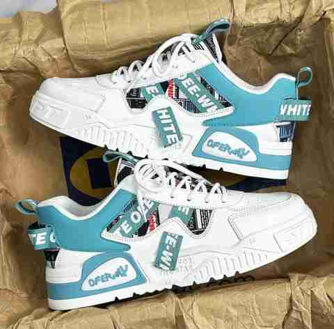 tigonis casual sneakers for man Sneakers For Men (White , 8) - Image 5