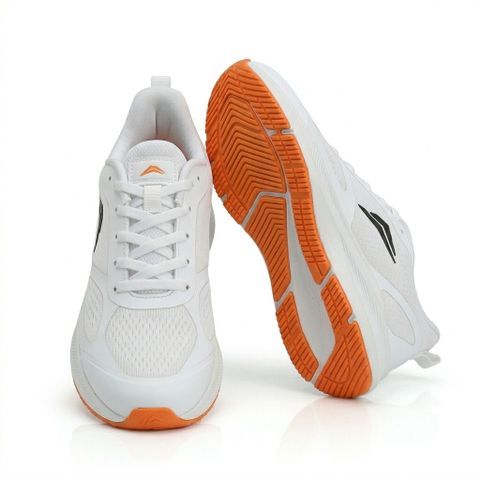 richerson Running Shoes for Men (White, Orange, Size 8) - Image 7
