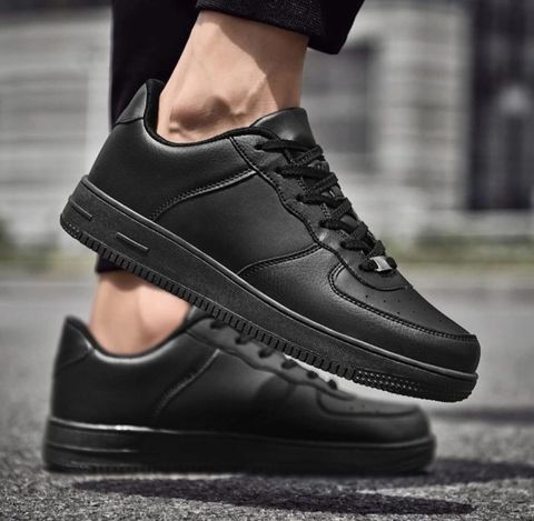 ROASTER Men's Synthetic Leather Lace-Up Office to Casual Sneakers Sneakers For Men (Black , 6) - Image 6
