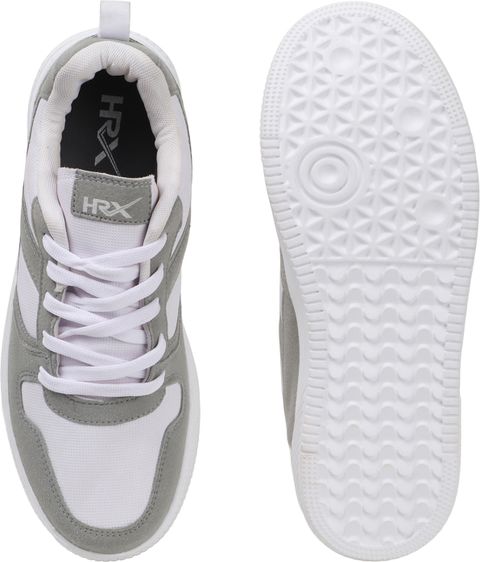 HRX by Hrithik Roshan HRX Walking Shoes for Men (White, Grey, 9) - Image 3