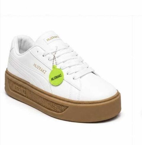HLIZRAKZ Casual Sneakers Sneakers For Men (White , 7) - Image 6
