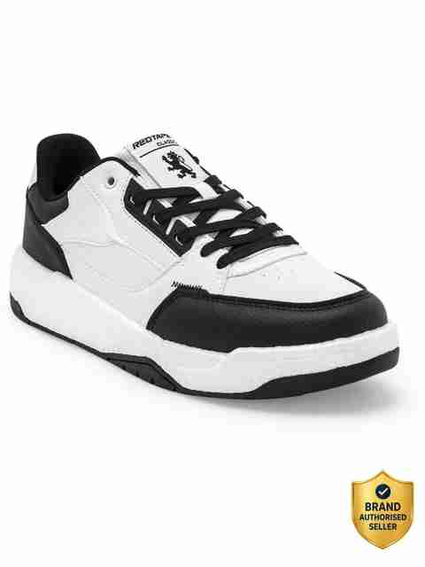 RED TAPE ETPU Casual Sneaker Shoes for Men | Elegantly Rounded Front, Soothing Insole Sneakers For Men (White, Black , 10) - Image 2