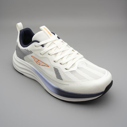 RED TAPE Walking Shoes For Men (Off White, Navy , 9) - Image 6