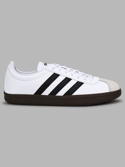 ADIDAS VL COURT BASE IKD Sneakers For Men (White , 6) - Image 5