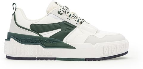 Red Tape Men's Sneakers White Green Size 8 - Image 3