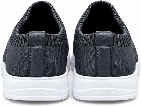 DEE vamry Waterproof Slip-On Sneakers for Men (Black, Navy, Size 8) - Image 7