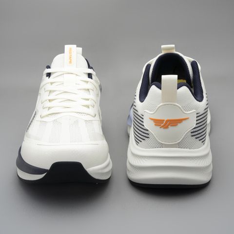 RED TAPE Walking Shoes For Men (Off White, Navy , 9) - Image 8