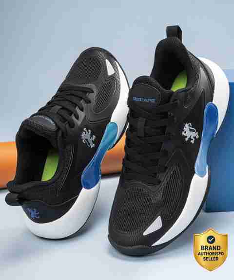 RED TAPE Men's Casual Sneakers (Black, UK 10) - Image 5